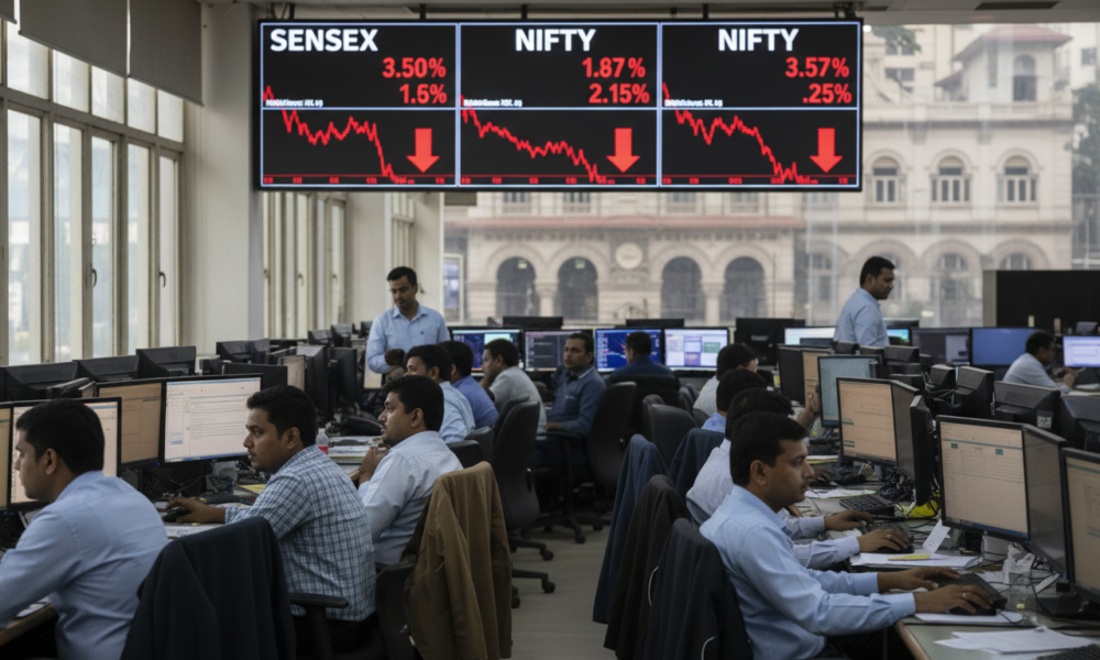 Market Update February 4, 2026: Sensex Weakens After Rally, Nifty Below 25,750 as Global Tech Stocks Drag Indices