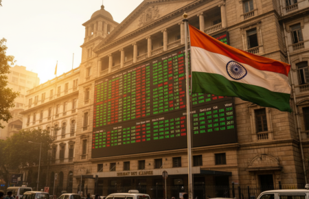 Markets edge higher amid India US trade optimism, tariff worries cap gains