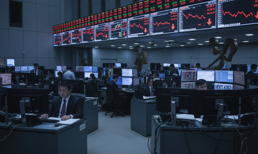 Asian Stocks Set to Fall After Tech Selloff Accelerates, Markets Wrap