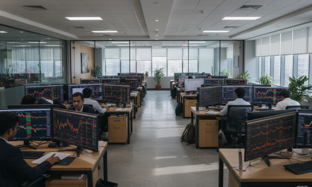 Markets pare early losses as Sensex, Nifty stabilise despite sharp IT selloff