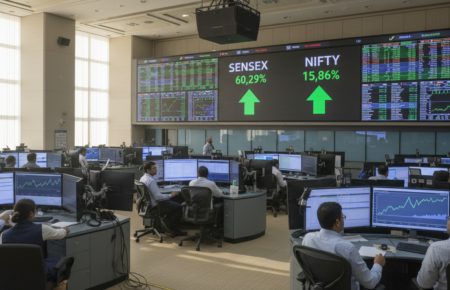 Indian equity benchmarks open higher on resurgent foreign flows, buoyed by US trade pact optimism