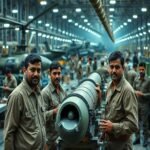 Defence manufacturing and stock market activity in India