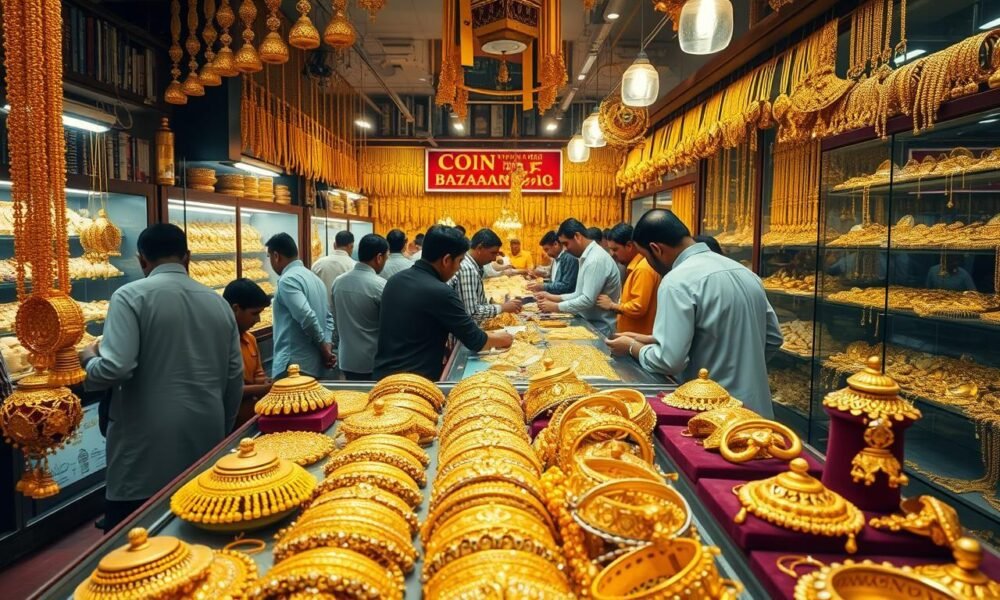 Gold investment and jewellery market activity in India