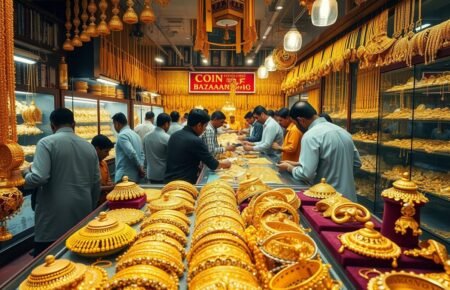 Gold investment and jewellery market activity in India
