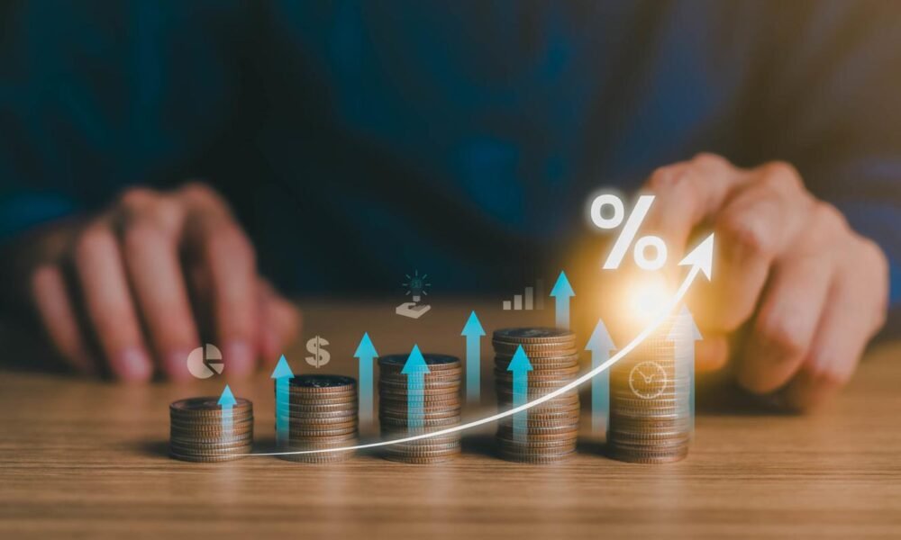 Financial market professionals analyzing equity market performance.