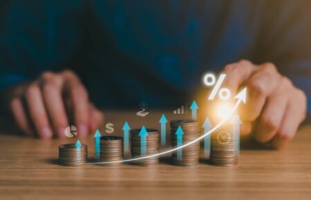 Financial market professionals analyzing equity market performance.