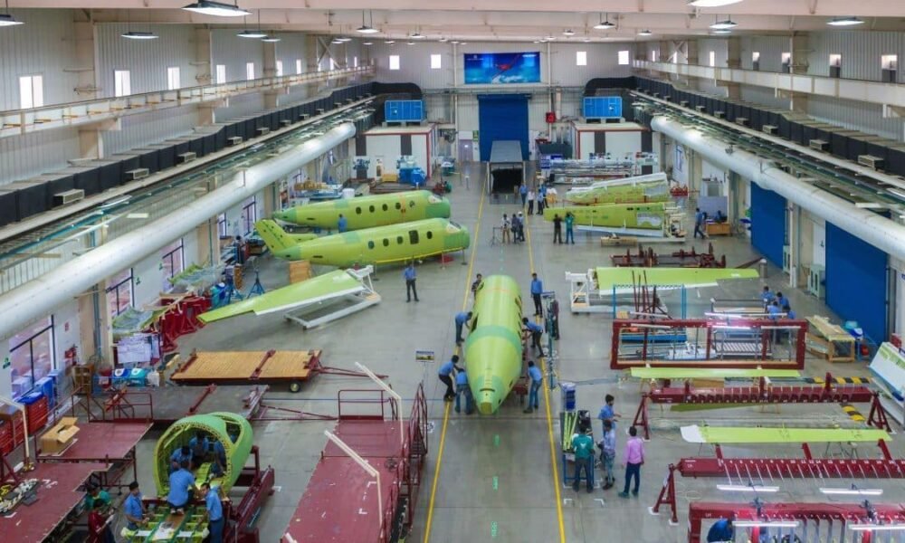 Modern defence manufacturing facility supporting domestic production.