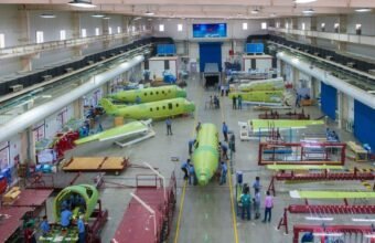 Modern defence manufacturing facility supporting domestic production.