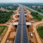 Infrastructure development supported by banking and project finance.