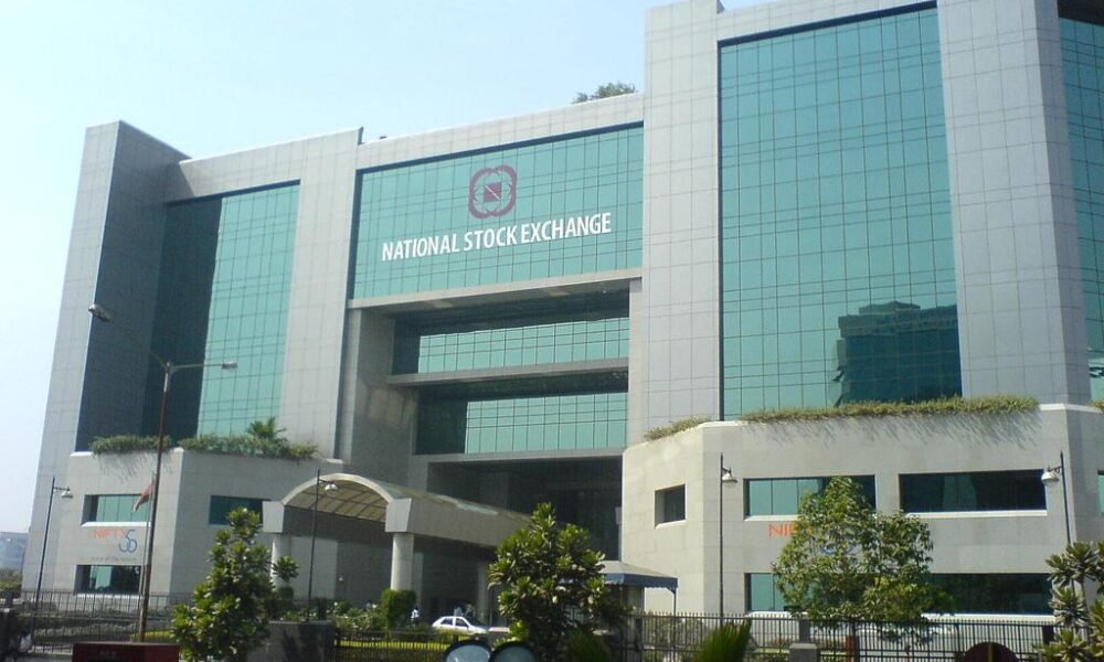 The National Stock Exchange building in Mumbai ahead of its planned IPO.