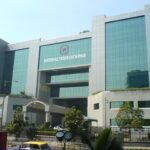 The National Stock Exchange building in Mumbai ahead of its planned IPO.