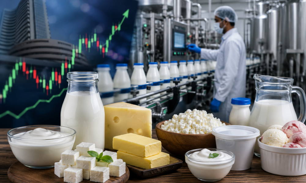 Milky Mist has made a strong debut on India's stock market.