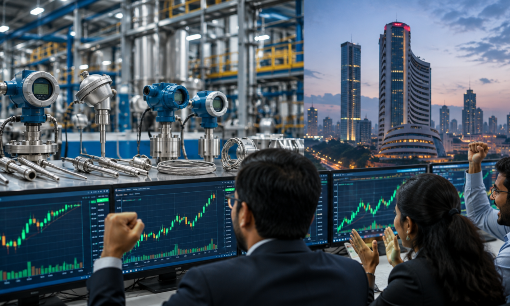 Tempsens Instruments Surges 93.57% on IPO Debut