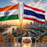 India and Thailand flags representing growing business and economic ties