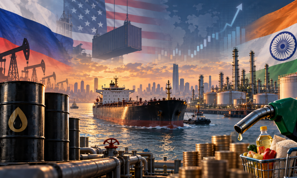 Russian Oil, US Tariffs and India: How Higher Crude Prices Could Affect Markets and Consumers