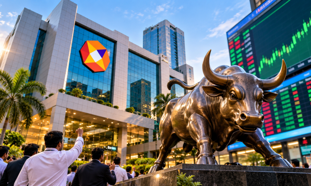 NSE Shares List at ₹1,800 on BSE After ₹22,569 Crore IPO