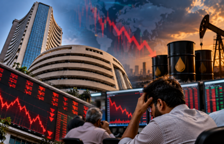Sensex Nifty Indian stock market decline