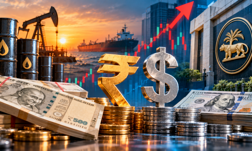 Rupee Near ₹96 per Dollar: Why Oil Prices and RBI Intervention Are Driving the Currency Market
