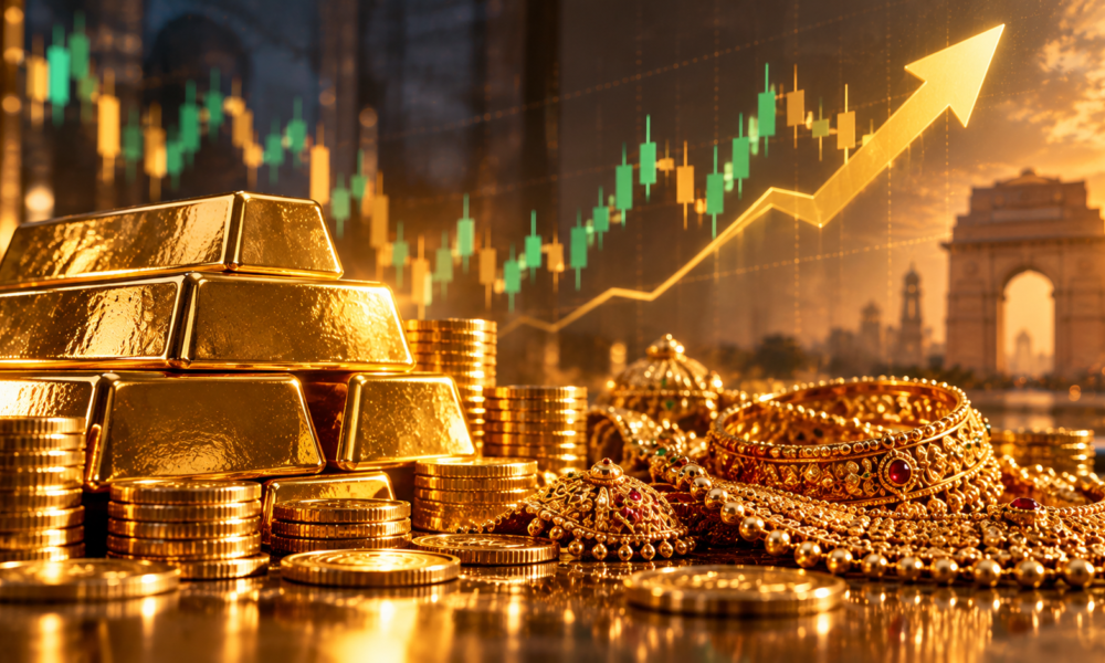 Gold Rate Today in India: 22K and 24K Prices Rise
