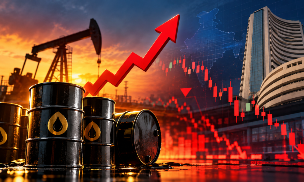 Rising Oil Prices Put Pressure on Indian Stock Markets